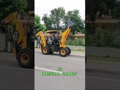 Машины затяжелителя Backhoe начала 2,5 тонн рулевое колесо усилителя руля Towable гидравлическое